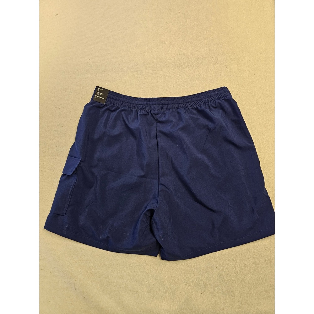 Adidas M Cargo Chelsea Shorts Mens XL Dark Blue Navy 7 Inch Inseam JF3532 NEW - Picture 4 of 6